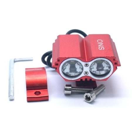 LAMPU TEMBAK ONS-2927 2 LED 20W RED